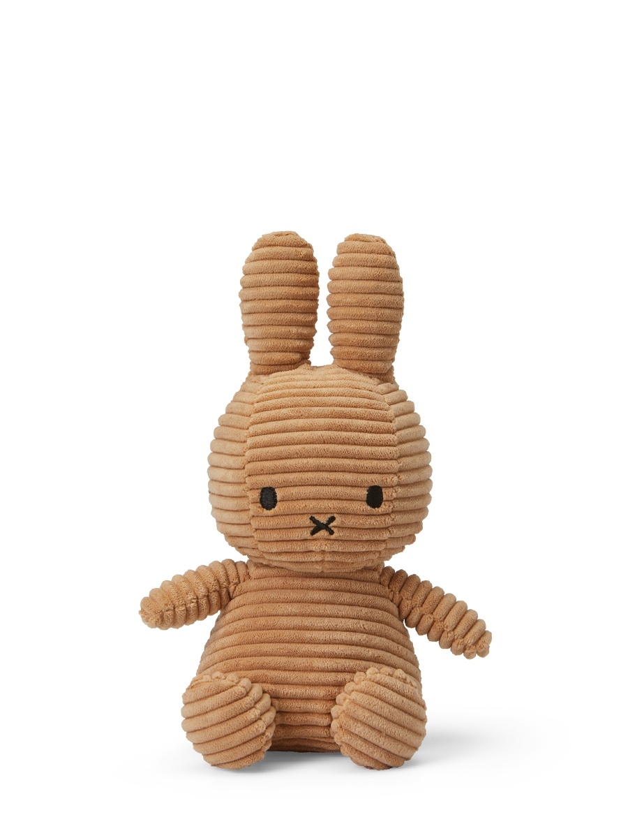 Miffy ECO Corduroy Beige 23 cm afbeelding