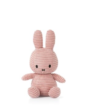 Bon Ton Toys Knuffel Nijntje Miffy ECO Corduroy Pink 23 cm