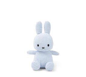 Bon Ton Toys Knuffel Nijntje Miffy ECO Corduroy Ice Blue 23 cm Bon Ton Toys Knuffel Nijntje Miffy ECO Corduroy Ice Blue 23 cm