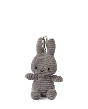 Bon Ton Toys Nijntje Miffy Keychain ECO Corduroy Grey