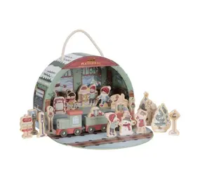 Little Dutch Advent Treinbaan Little Dutch Advent Treinbaan