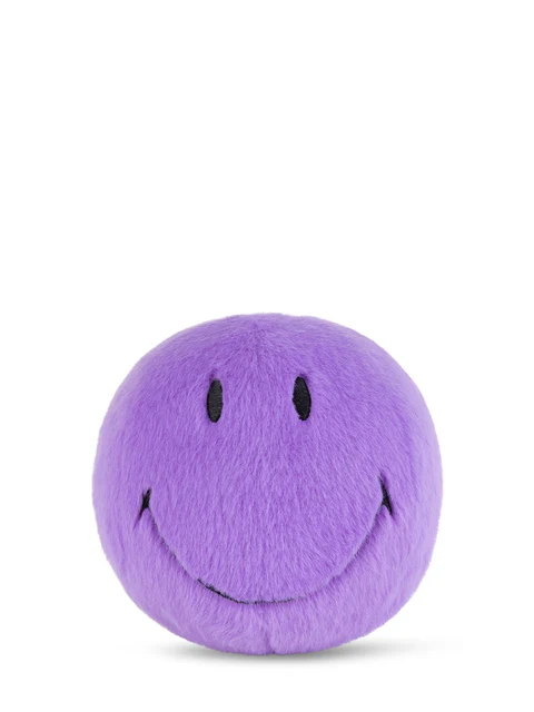Smiley ECO Fuzzy Bright Purple 13 cm afbeelding