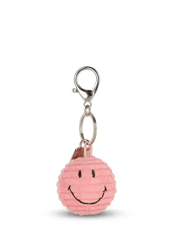 Bon Ton Toys Smiley Keychain ECO Corduroy Bubblegum Pink Bon Ton Toys Smiley Keychain ECO Corduroy Bubblegum Pink