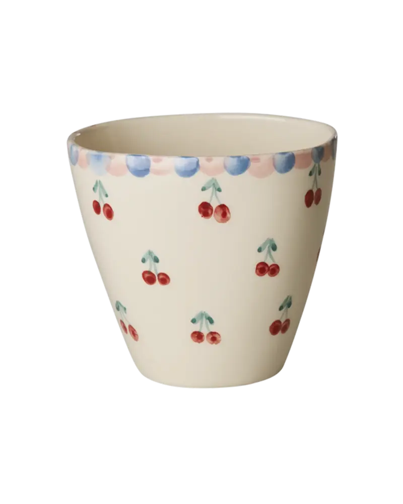 Rice Keramiek Beker Cherries