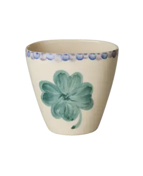 Rice Keramiek Beker Good Luck Clover