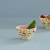 Rice Melamine Kom - Small - Sweet Jungle Pink Rice Melamine Kom - Small - Sweet Jungle Pink