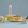 Rice Melamine Kom - Small - Sweet Jungle Pink Rice Melamine Kom - Small - Sweet Jungle Pink