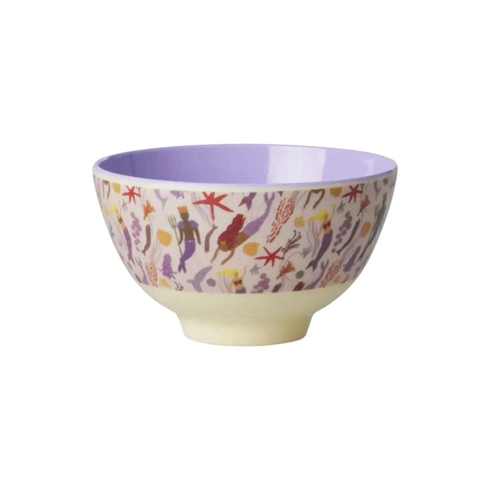 Rice Melamine Kom - Small - Mermaid Rice Melamine Kom - Small - Mermaid