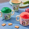 Rice Melamine Tuitbeker - Wildlife Pink