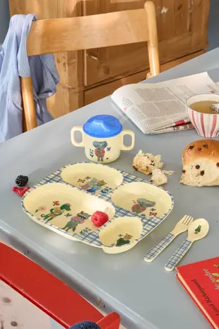 Rice Melamine Tuitbeker Nathalie Lété Blue Rice Melamine Tuitbeker Nathalie Lété Blue