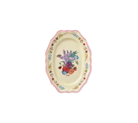 Rice Rechthoekig Bord Vintage - Small - Nathalie Lété Pink