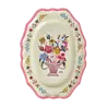 Rice Melamine Rechthoekig Bord Vintage - Large - Nathalie Lété Neon Pink Rice Melamine Rechthoekig Bord Vintage - Large - Nathalie Lété Neon Pink