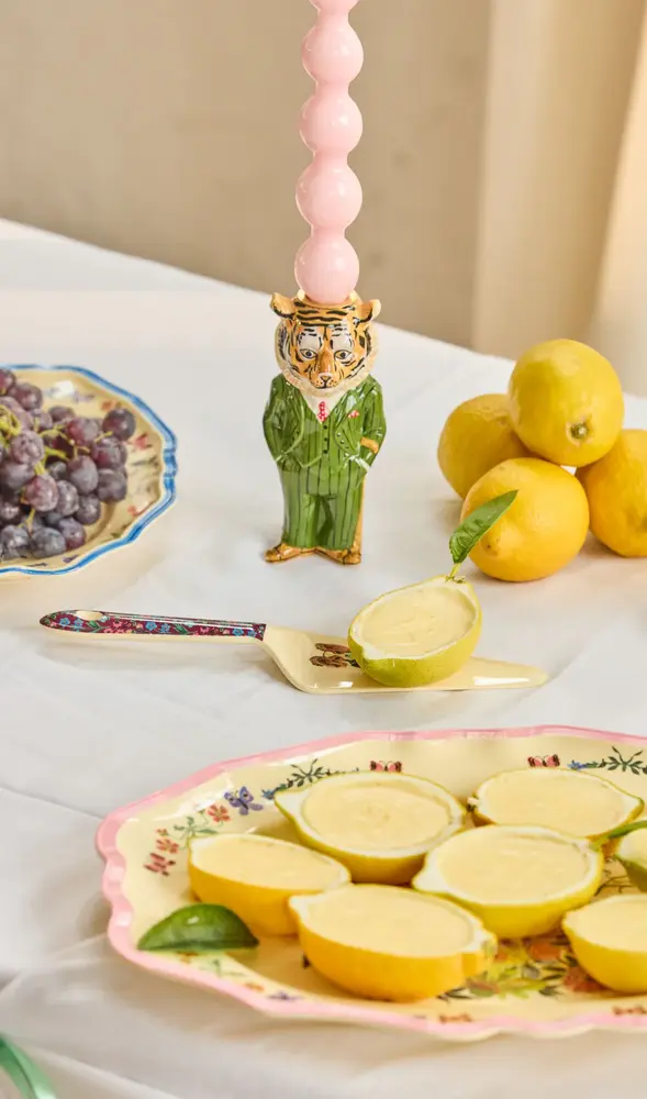 Rice Melamine Taartschep Nathalie Lété Bordeaux Rice Melamine Taartschep Nathalie Lété Bordeaux