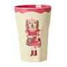 Rice Melamine Beker - Large - Nathalie Lété Red Kiss - 2-Pack Rice Melamine Beker - Large - Nathalie Lété Red Kiss - 2-Pack