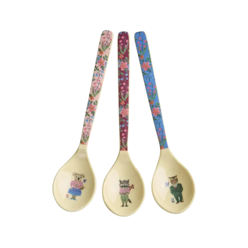 Rice Melamine Theelepel Nathalie Lété Prints Single Rice Melamine Theelepel Nathalie Lété Prints Single