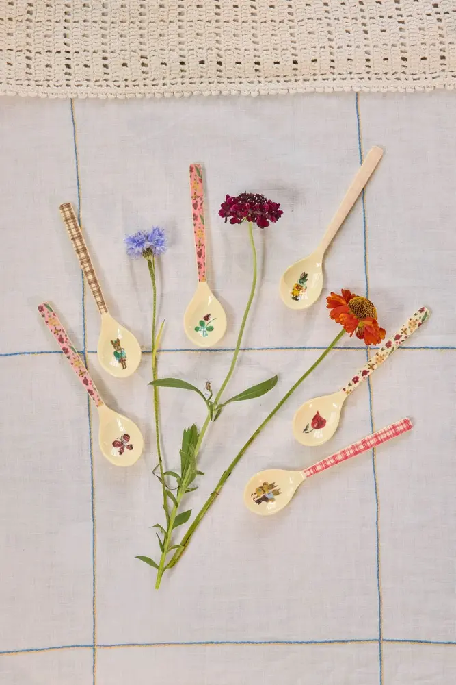 Rice Melamine Thee Lepel Nathalie Lété Prints Rice Melamine Thee Lepel Nathalie Lété Prints