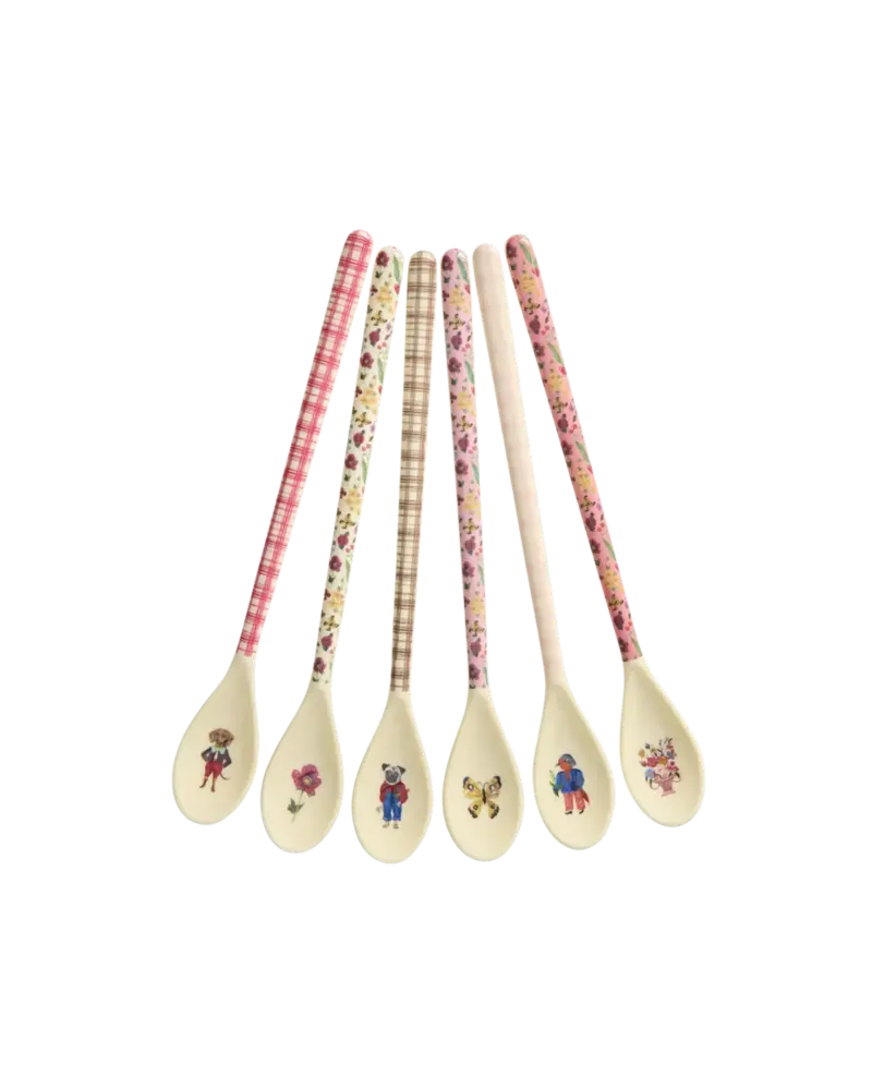 Rice Melamine Latte Lepel - Nathalie Lété