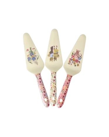 Rice Melamine Taartschep Nathalie Lété Beige Rice Melamine Taartschep Nathalie Lété Beige