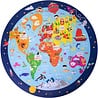 Vloerpuzzel Wereldkaart 48 stuks Vloerpuzzel Wereldkaart 48 stuks