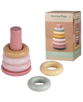 Little Dutch Stapelringen Roze Little Dutch Stapelringen Roze