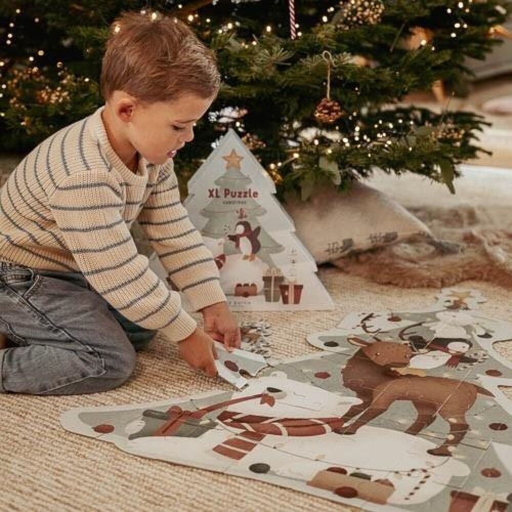 Little Dutch Kerstpuzzel XL Rendier Little Dutch Kerstpuzzel XL Rendier