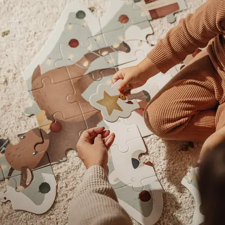 Little Dutch Kerstpuzzel XL Rendier Little Dutch Kerstpuzzel XL Rendier