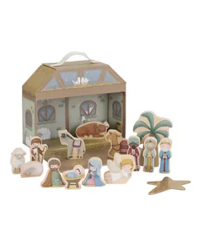 Little Dutch Speelkoffer Kerststal