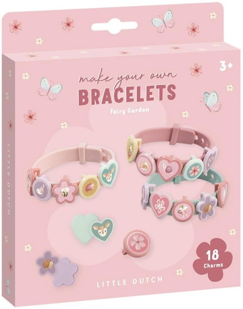 Little Dutch DIY Schuifarmbanden en Bedels Fairy Garden Little Dutch DIY Schuifarmbanden en Bedels Fairy Garden
