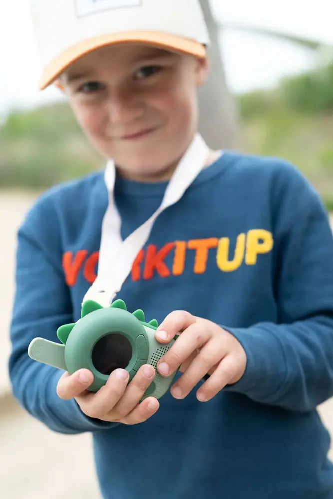 The Zoofamily  Zoo Walkie Talkie Dino Green