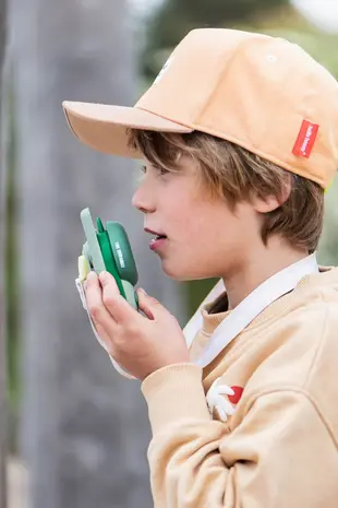 The Zoofamily  Zoo Walkie Talkie Dino Green