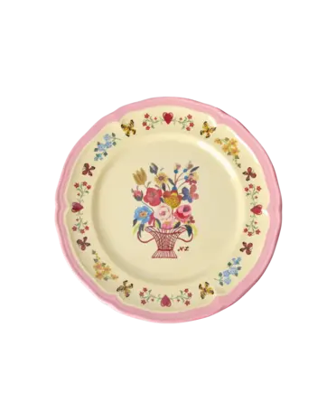Rice Melamine Bord Vintage Nathalie Lété Pink