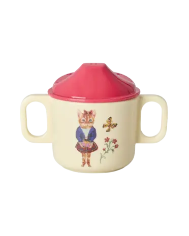 Rice Melamine Baby Diner Set in Gift Box - Nathalie Lété Cream