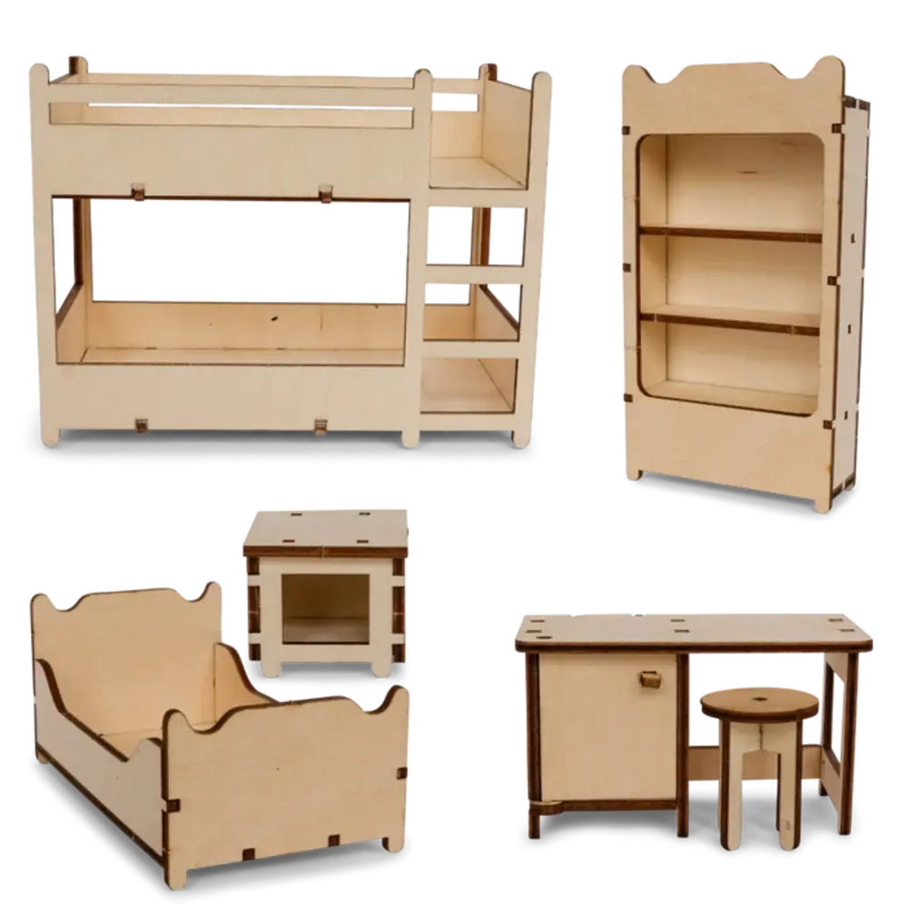 Het Muizenhuis Meubelkit Kinderkamer