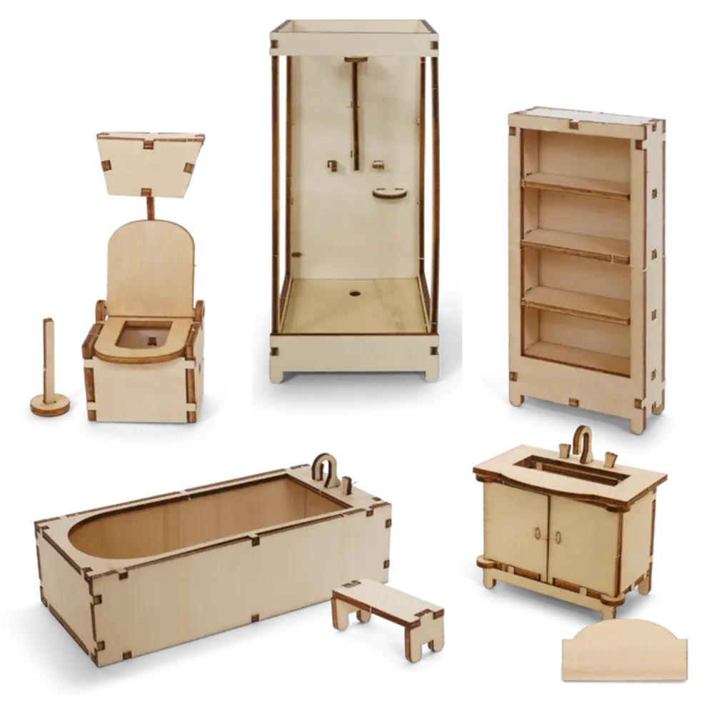 Het Muizenhuis Meubelkit Badkamer