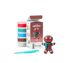 Hey Clay Interactieve Boetseerklei Winterholidays Ginger Man (5 kleuren) Hey Clay Interactieve Boetseerklei Winterholidays Ginger Man (5 kleuren)