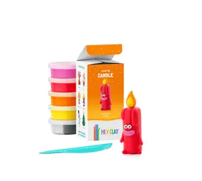 Hey Clay Interactieve Boetseerklei Winterholidays Candle (5 kleuren) Hey Clay Interactieve Boetseerklei Winterholidays Candle (5 kleuren)