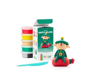 Hey Clay Interactieve Boetseerklei Winterholidays Santa's Helper (5 kleuren) Hey Clay Interactieve Boetseerklei Winterholidays Santa's Helper (5 kleuren)