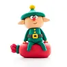 Hey Clay Interactieve Boetseerklei Winterholidays Santa's Helper (5 kleuren)