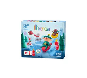 Hey Clay Interactieve Boetseerklei Winterholidays Polar Fun (15 kleuren) Hey Clay Interactieve Boetseerklei Winterholidays Polar Fun (15 kleuren)