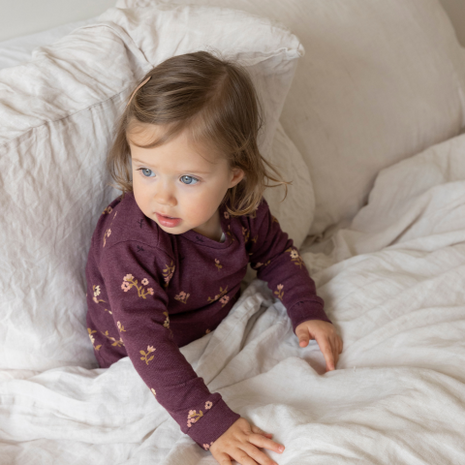 Feetje Pyjama's Pyjama Bonnie Bouquet Wijn Melange Feetje Pyjama's Pyjama Bonnie Bouquet Wijn Melange