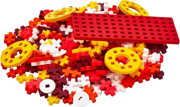 Plus-Plus Tube Auto Vuur 200 stuks Plus-Plus Tube Auto Vuur 200 stuks