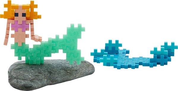 Plus-Plus Tube Zeemeermin 100 stuks Plus-Plus Tube Zeemeermin 100 stuks