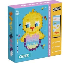 Plus-Plus Puzzle by Number Kuiken 250 stuks