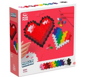 Plus-Plus Puzzle by Number Hart 250 stuks Plus-Plus Puzzle by Number Hart 250 stuks