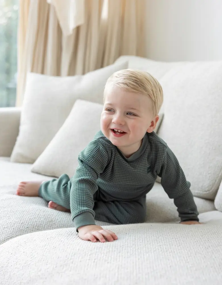 Feetje Pyjama's Pyjama Family Edition Zeegroen Feetje Pyjama's Pyjama Family Edition Zeegroen