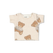 Feetje Pyjama's Knuffelshirt Teddy Bear Offwhite Melange