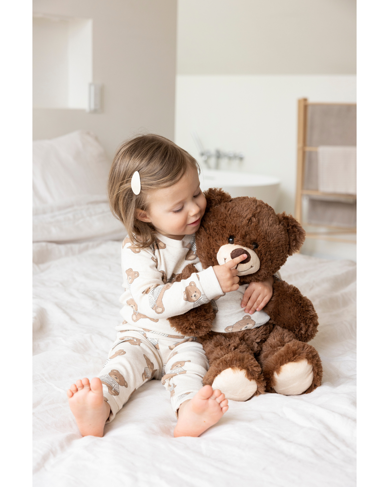 Feetje Pyjama's Pyjama Teddy Bear Offwhite Melange