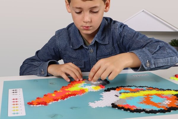 Plus-Plus Puzzle By Number Ruimte 500 stuks Plus-Plus Puzzle By Number Ruimte 500 stuks