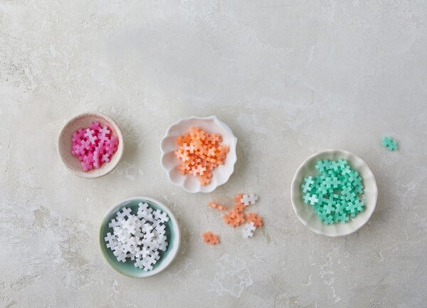 Plus-Plus Tube Pearl 240 stuks