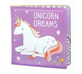 A Little Lovely Company Magisch Bad boek Unicorn Dreams